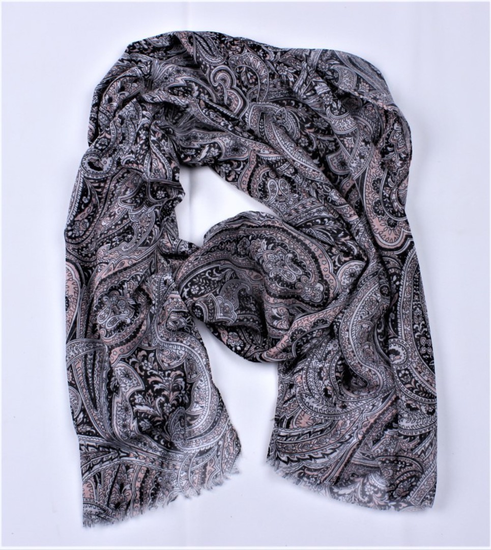 Alice & Lily printed scarf pink Style : SC/4925/PNK image 0